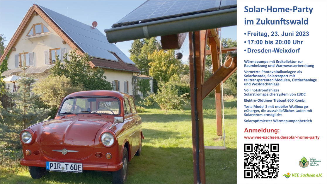 Solar-Home-Party im Zukunftswald