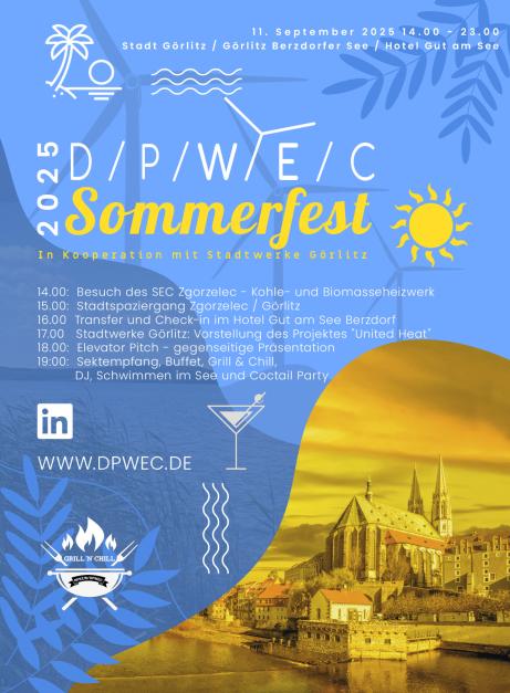 Sommerfest DPWEC Flyer