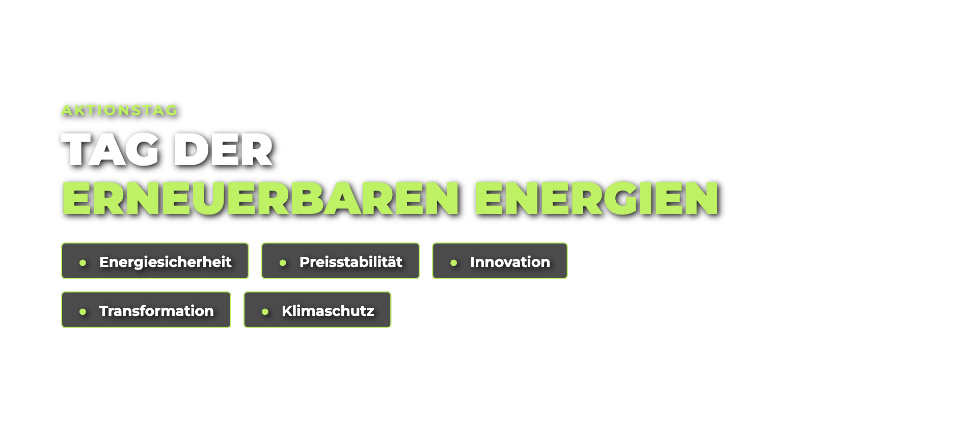 Tag der Erneuerbaren Energien 2026