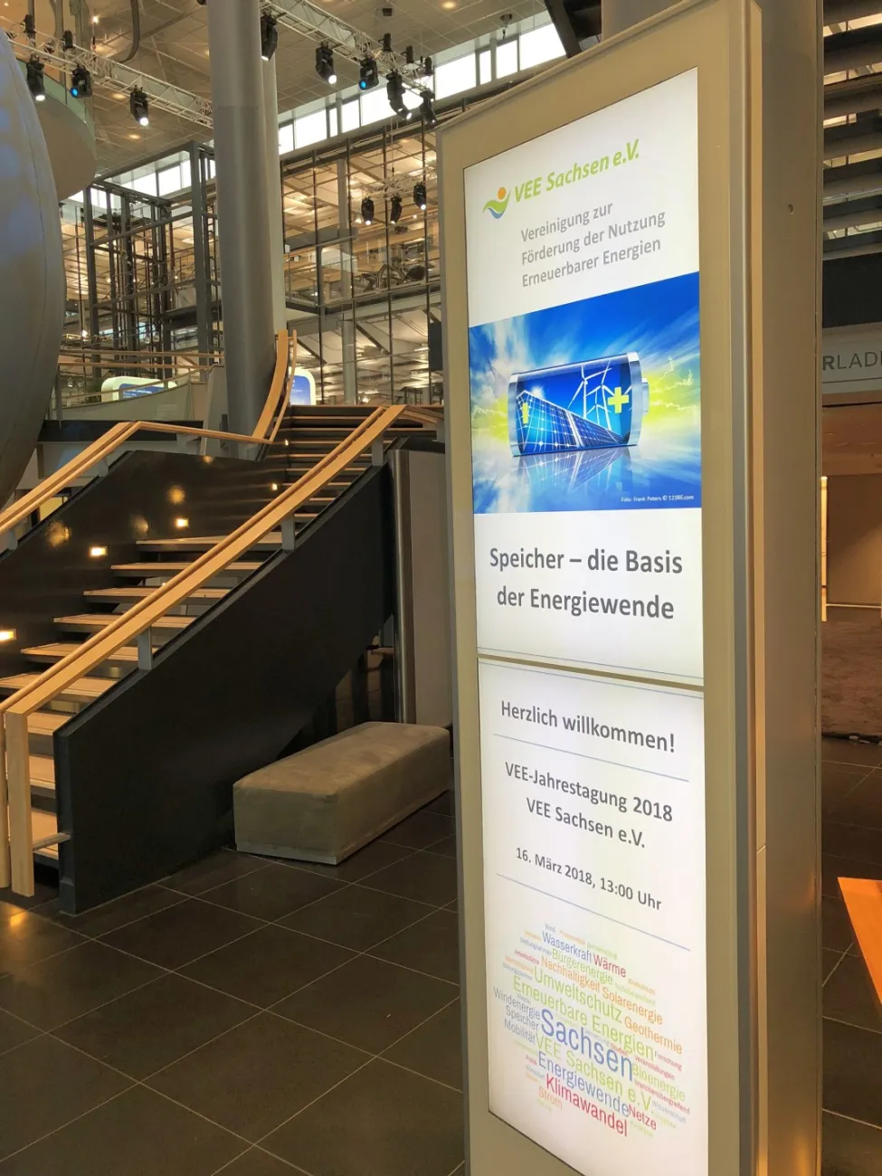 Fotos der VEE Jahrestagung 2018 in der Gläsernen Manufaktur Dresden