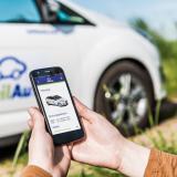 teilAuto Buchung per App (Quelle: teilAuto.net)